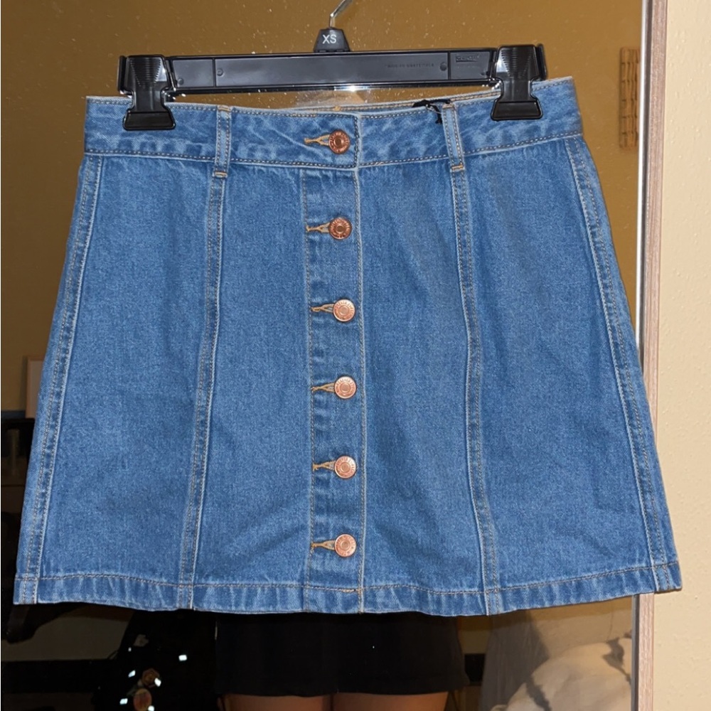 F21 Denim Skirt